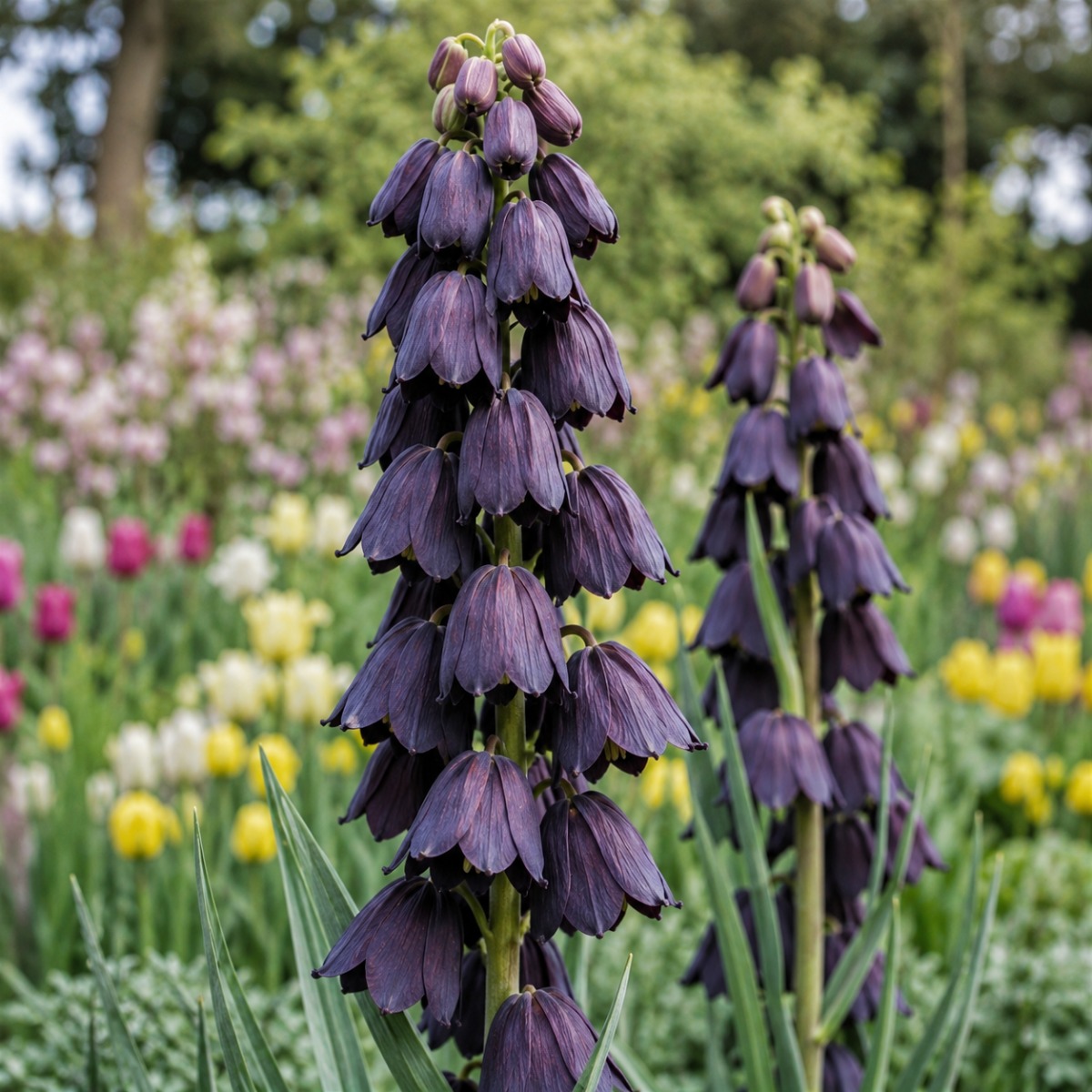 Fritillaria persica Purple Favorite - for Sale Fritillaria persica Purple Favorite