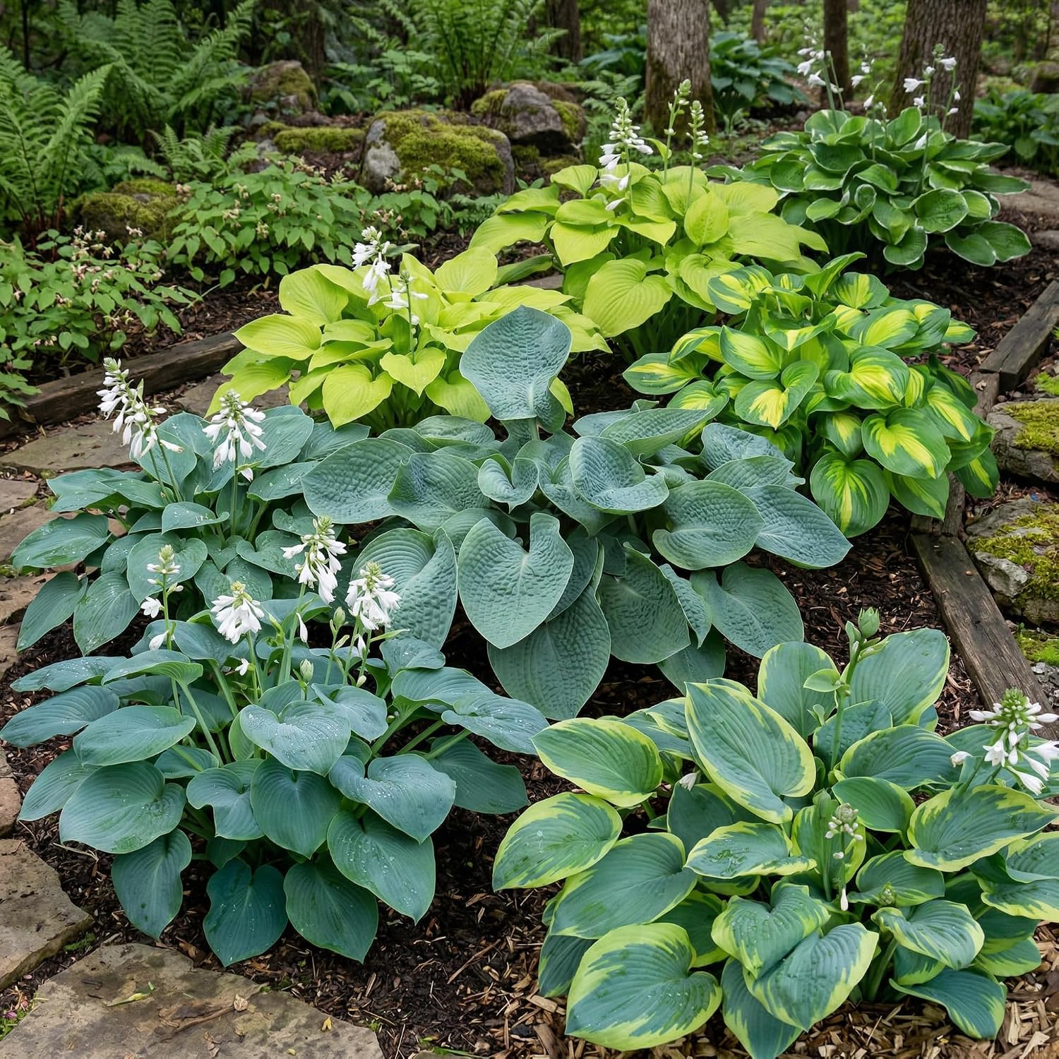 Hosta Budget Collection - for Sale Hosta Budget Collection