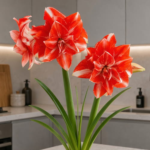 Amaryllis (Hippeastrum) Jolly Majesty - for Sale Amaryllis (Hippeastrum) Jolly Majesty