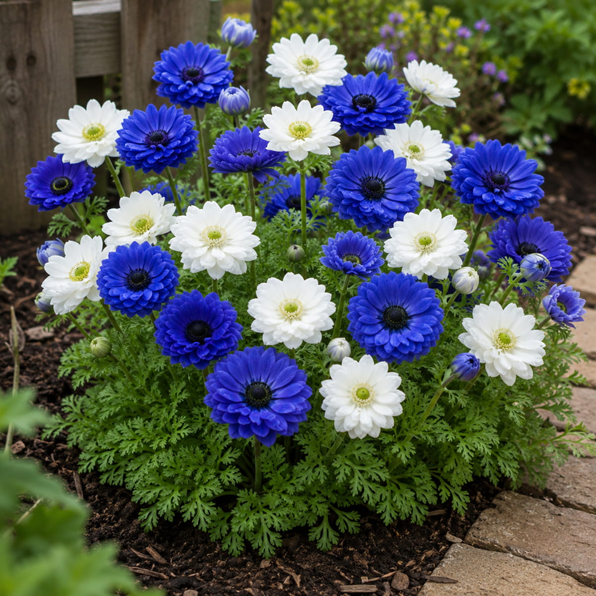Anemone Blue and White Collection - for Sale Anemone Blue and White Collection