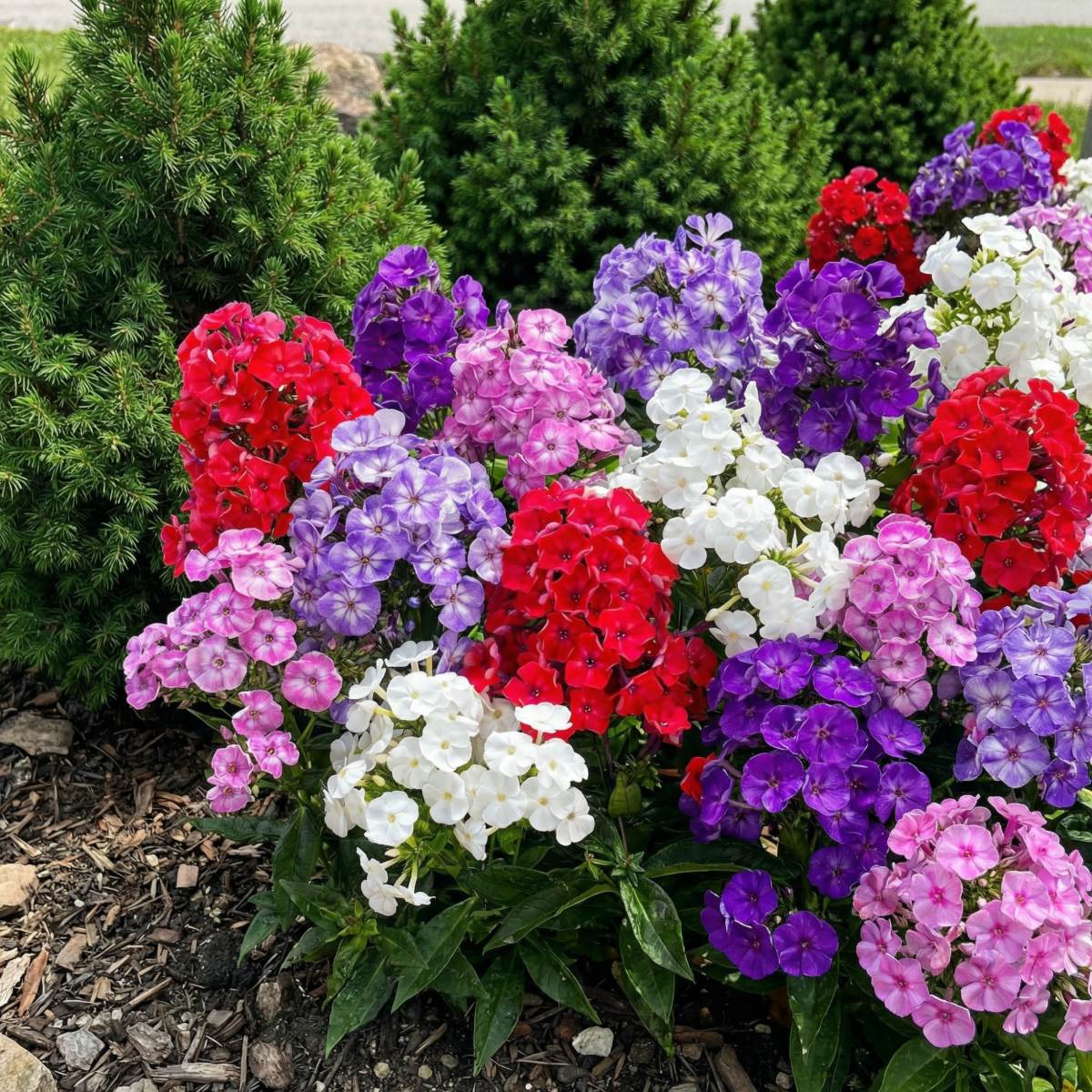Phlox (paniculata) Perfect Collection (10 plants) - for Sale Phlox (paniculata) Perfect Collection (10 plants)