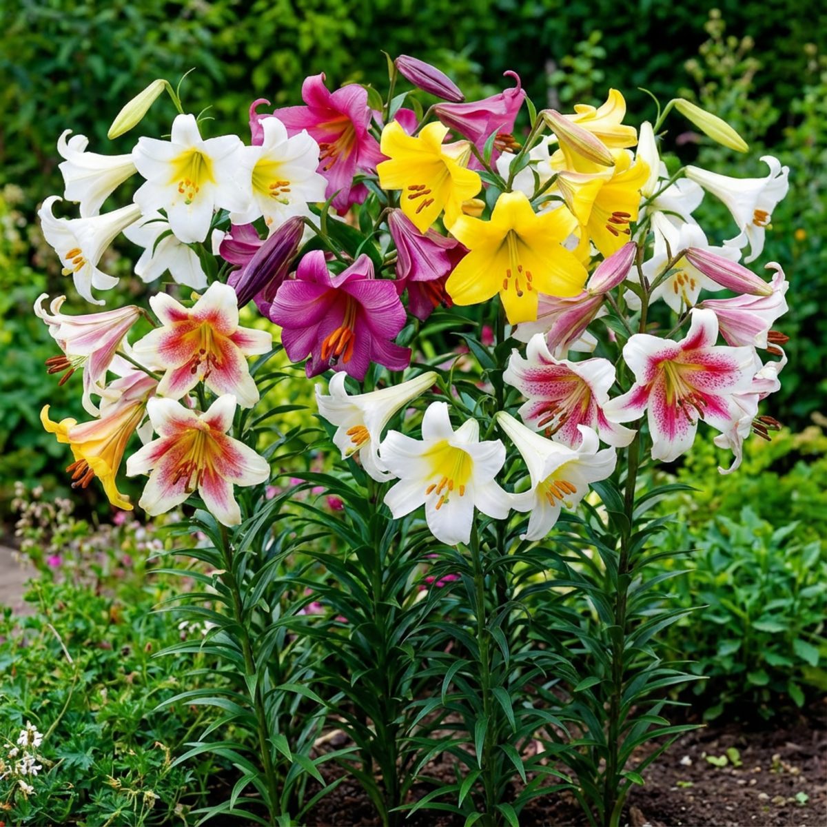 Lily (Lilium) Trumpet Collection (15 bulbs) - for Sale Lily (Lilium) Trumpet Collection (15 bulbs)