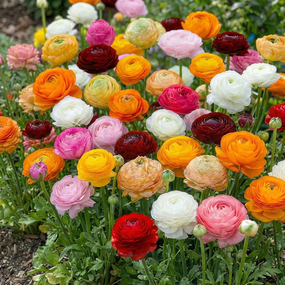 Ranunculus Kollektion (25 Zwiebeln) - for Sale Ranunculus Kollektion (25 Zwiebeln)