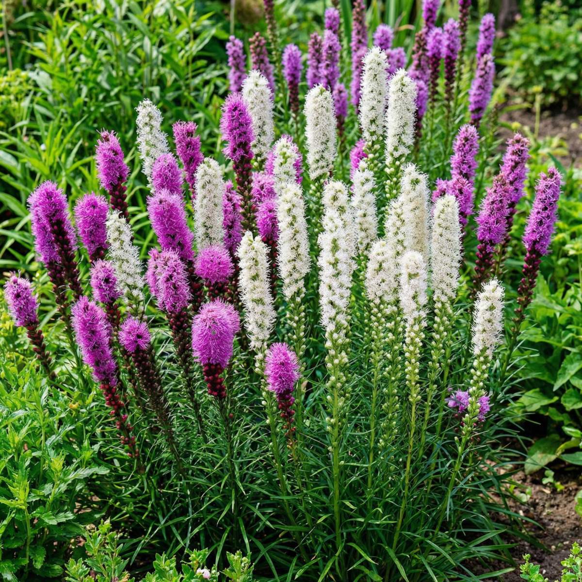 Liatris Purple and White Collection (10 bulbs) - for Sale Liatris Purple and White Collection (10 bulbs)