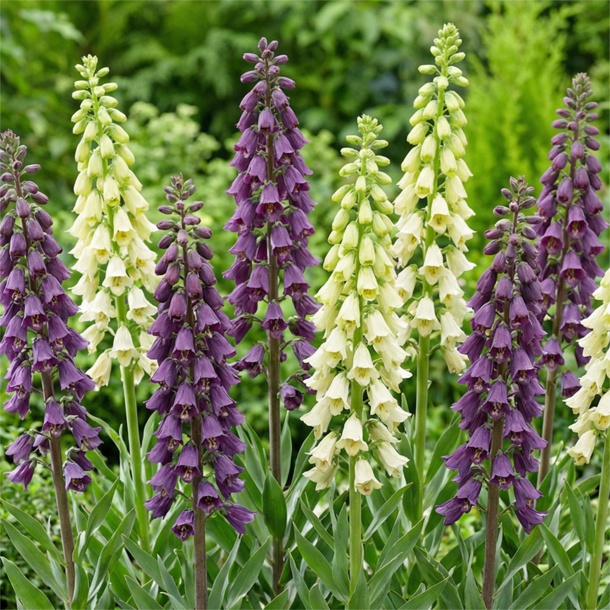 Fritillaria Purple and White Collection - for Sale Fritillaria Purple and White Collection