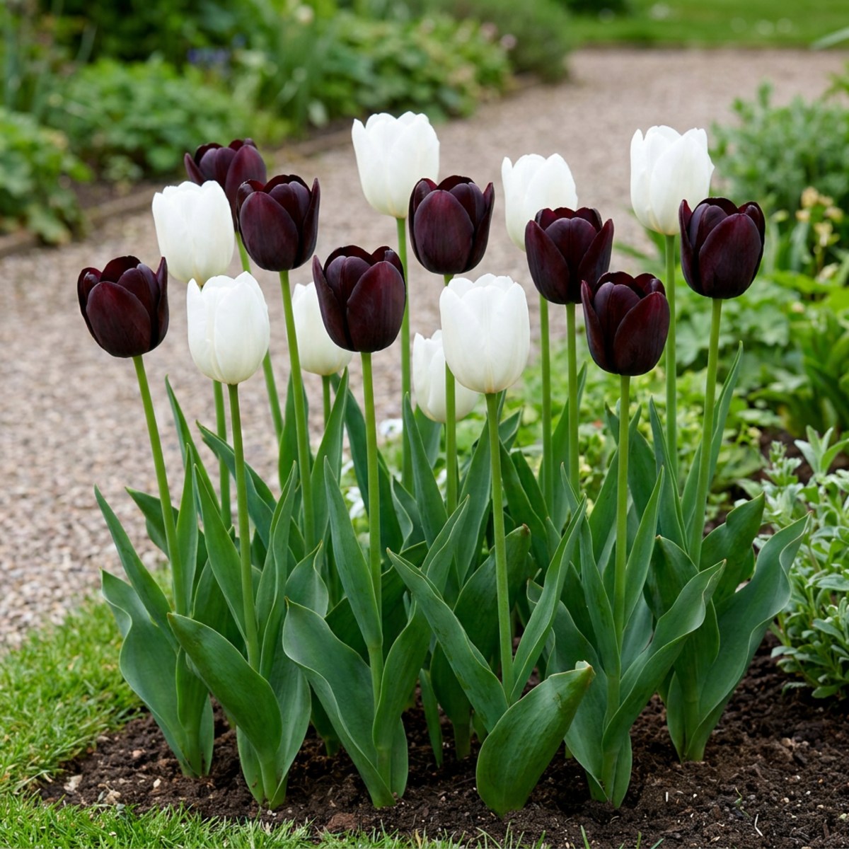 Tulipany Black and White Collection - for Sale Tulipany Black and White Collection