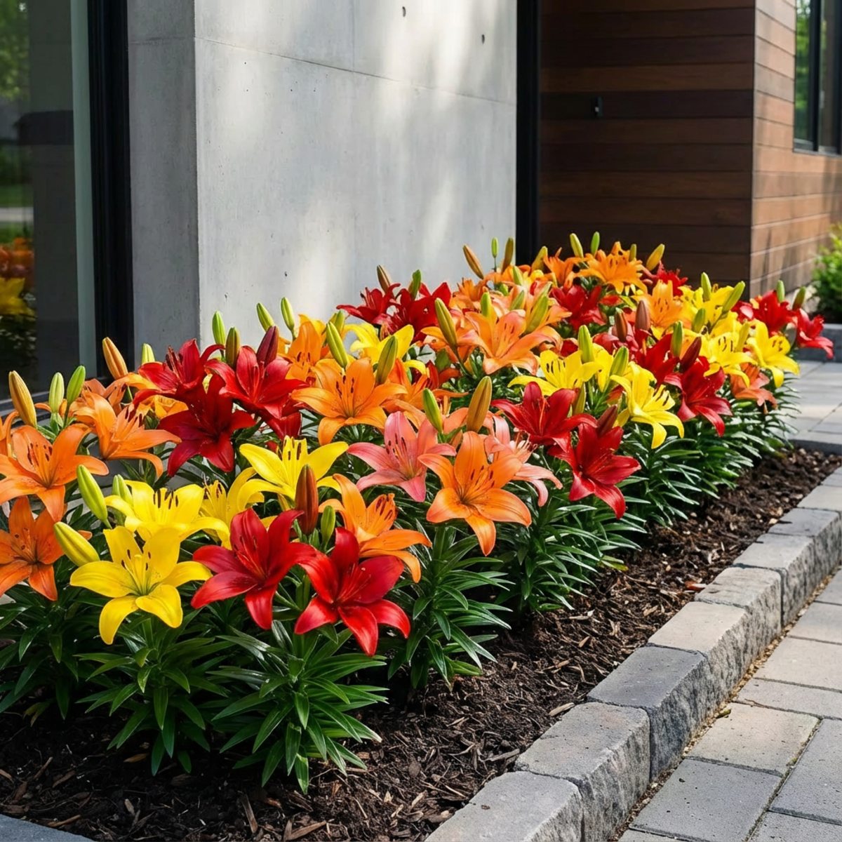 Border Orange Lily Bulb Collection (10 bulbs) - for Sale Border Orange Lily Bulb Collection (10 bulbs)
