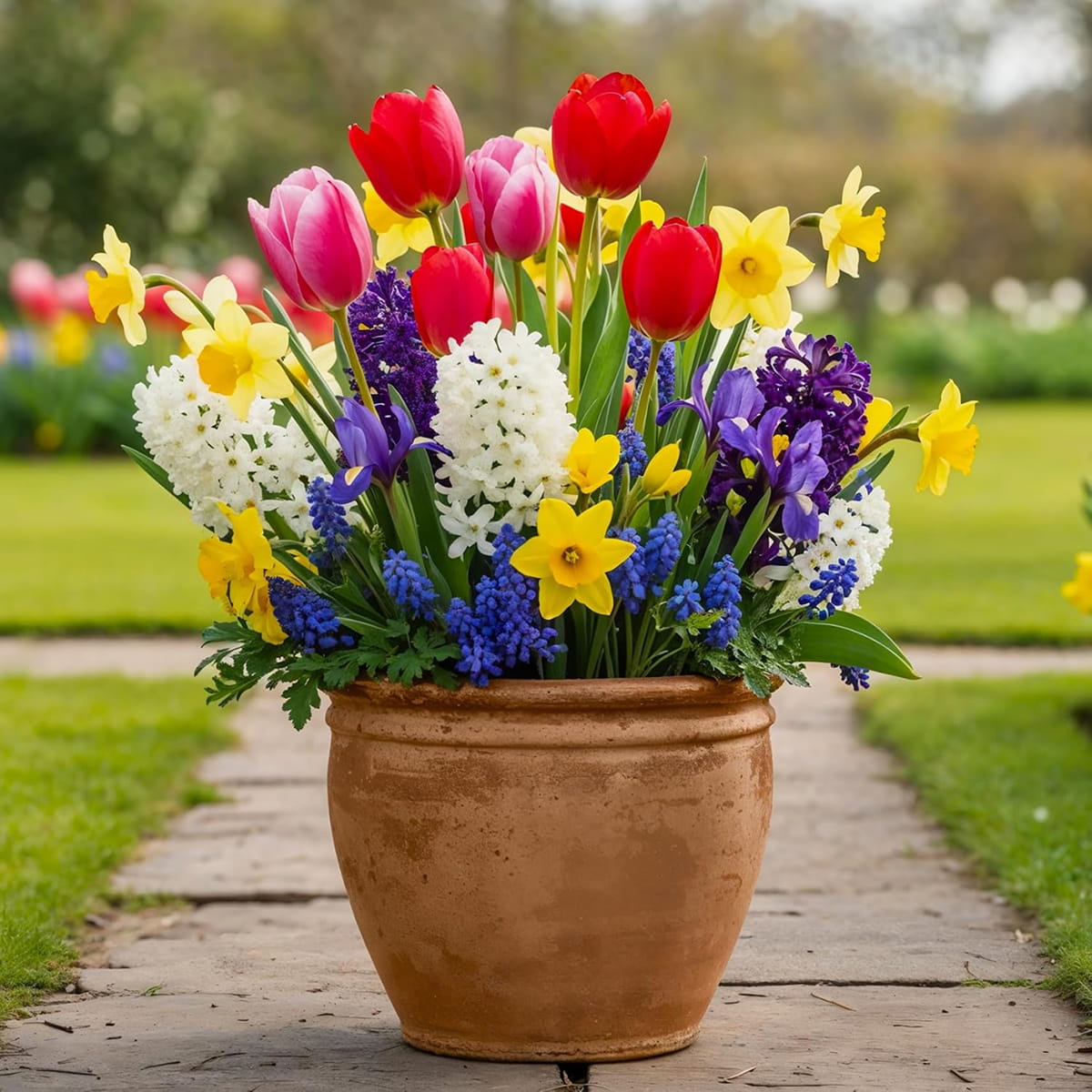 Spring Flower Bulbs Border Collection - for Sale Spring Flower Bulbs Border Collection