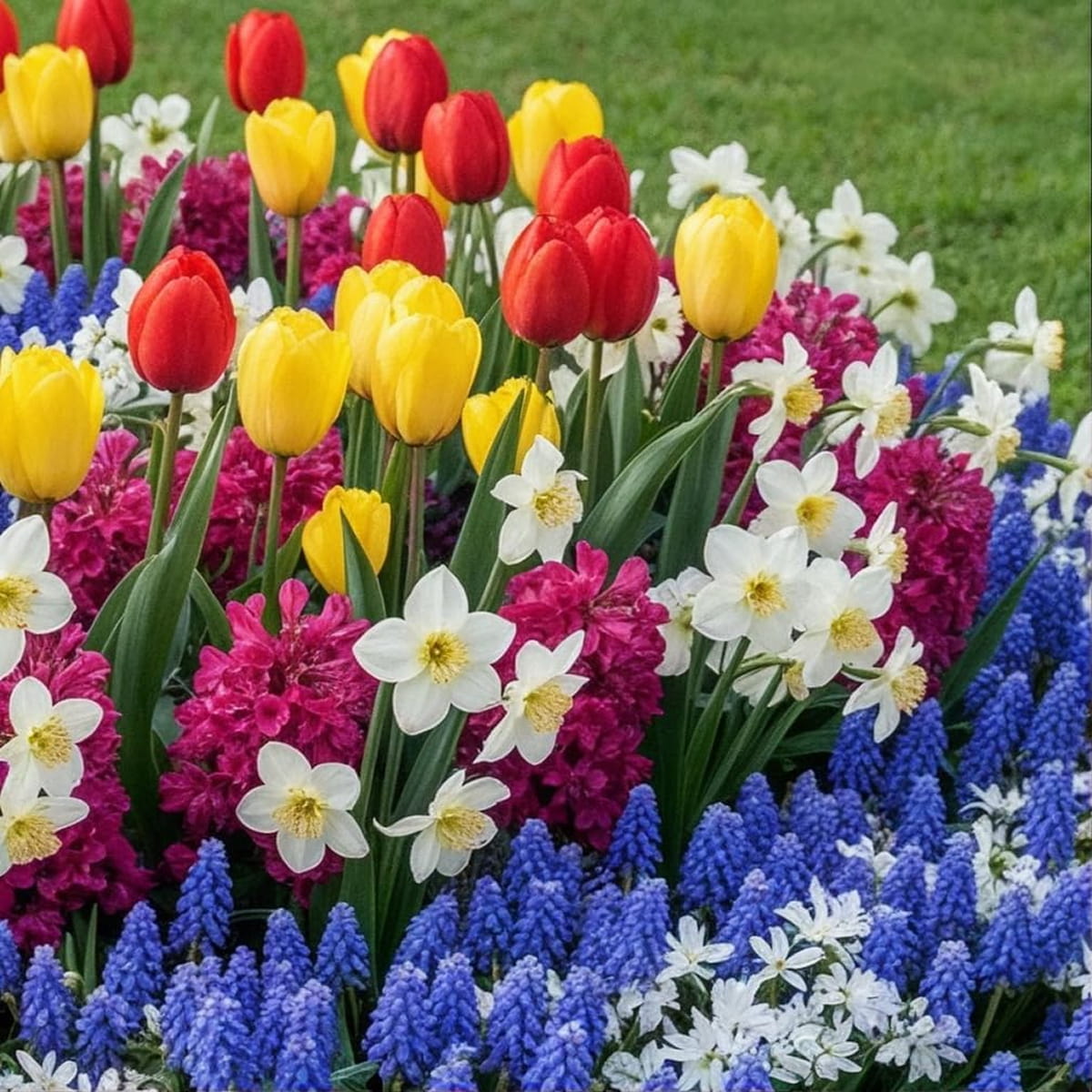 Spring Flower Bulbs Border Collection - for Sale Spring Flower Bulbs Border Collection