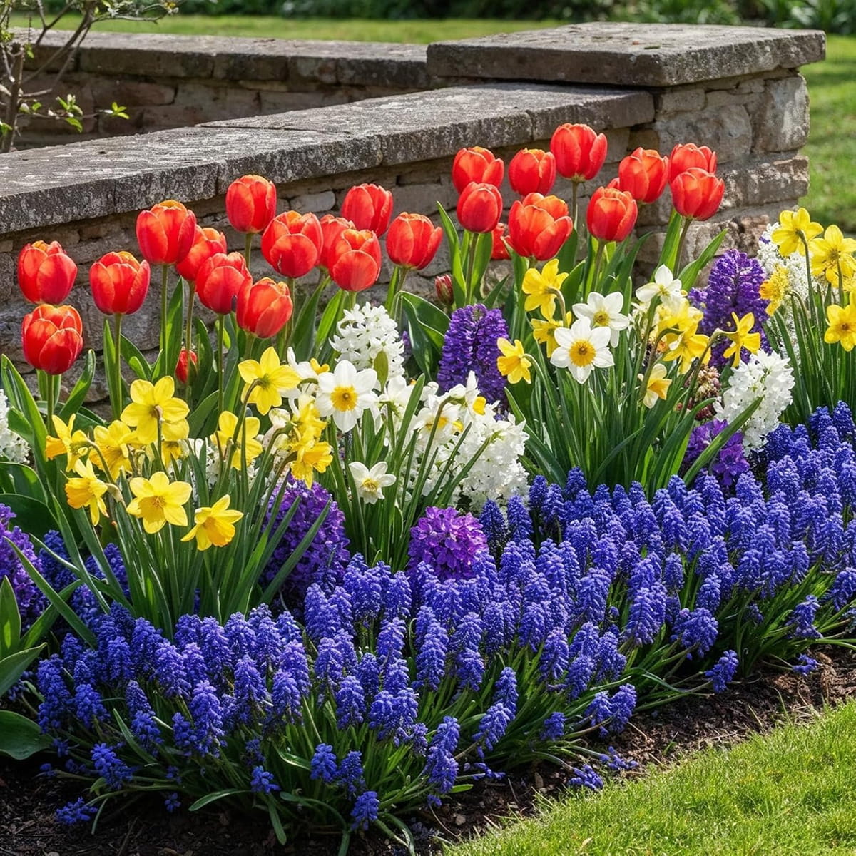 Spring Flower Bulbs Collection (50 bulbs) - for Sale Spring Flower Bulbs Collection (50 bulbs)