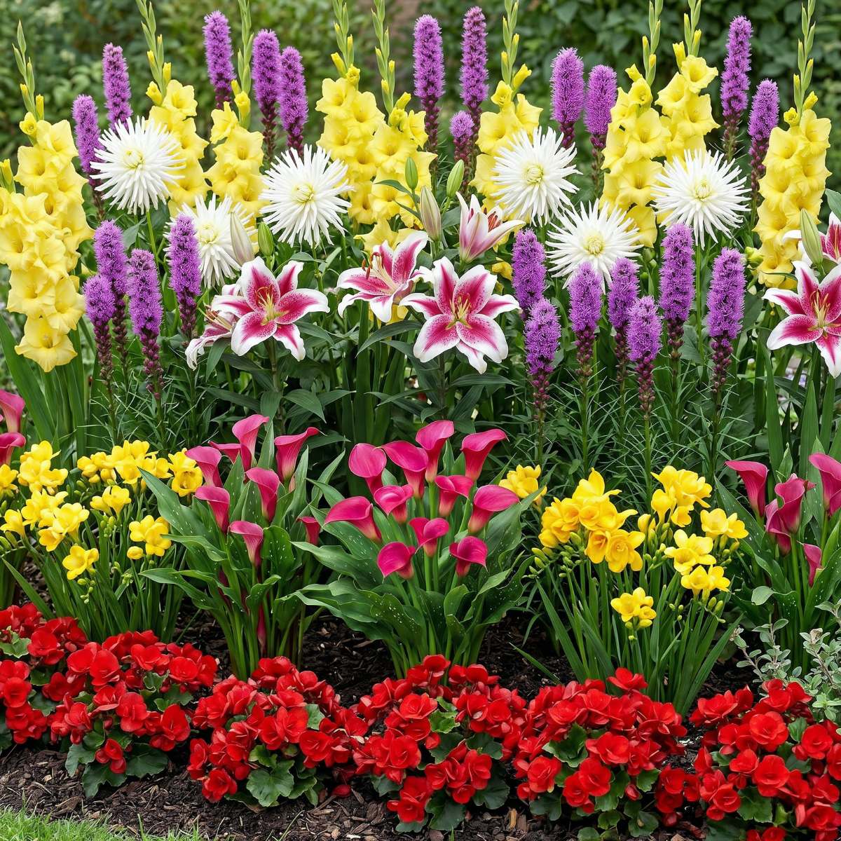 Summer Flower Bulbs Colorful Garden Collection (50 bulbs) - for Sale Summer Flower Bulbs Colorful Garden Collection (50 bulbs)