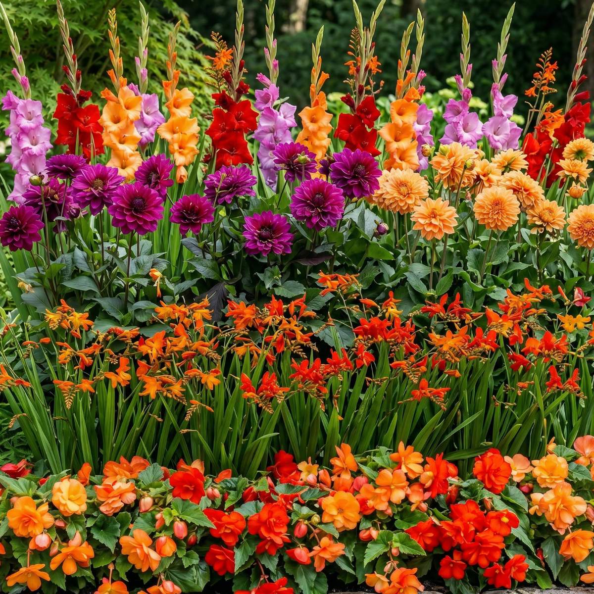 Summer Flower Bulbs Colourful Сontainer Collection (25 bulbs) - for Sale Summer Flower Bulbs Colourful Сontainer Collection (25 bulbs)