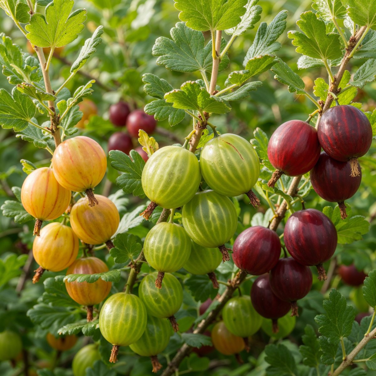 Gooseberry Collection (3 bare-root plants) - for Sale Gooseberry Collection (3 bare-root plants)