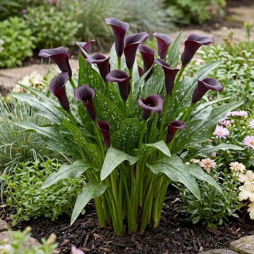 Calla Lily (Zantedeschia) Bordeaux Art - for Sale Calla Lily (Zantedeschia) Bordeaux Art