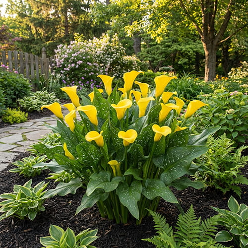 Calla Lily (Zantedeschia) Summer Bright - for Sale Calla Lily (Zantedeschia) Summer Bright