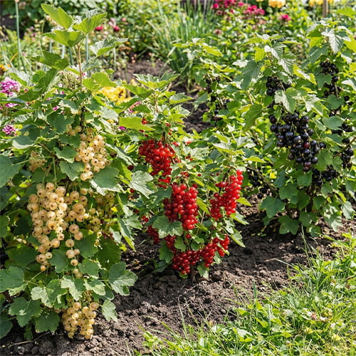 Currant Collection (3 bare-root plants) - for Sale Currant Collection (3 bare-root plants)