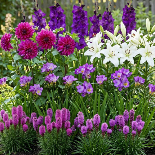 Summer Flower Bulbs Purple Garden Collection (25 bulbs)