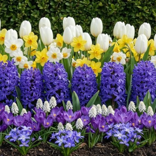 Spring Flower Bulbs Luxe Garden Collection - for Sale Spring Flower Bulbs Luxe Garden Collection
