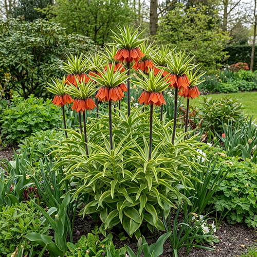 Fritillaria imperialis Marginata - for Sale Fritillaria imperialis Marginata