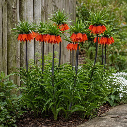 Fritillaria imperialis Rubra Maxima - for Sale Fritillaria imperialis Rubra Maxima