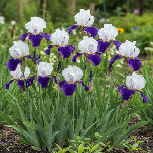 Iris Germanica (Bearded Iris) Night Edition - for Sale Iris Germanica (Bearded Iris) Night Edition