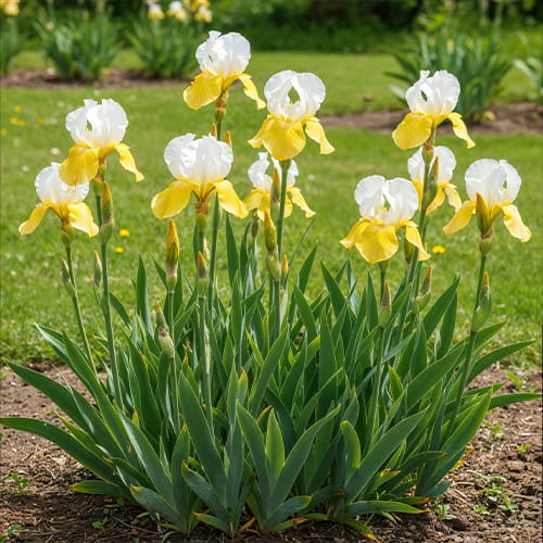 Iris Germanica (Bearded Iris) Pinnacle - for Sale Iris Germanica (Bearded Iris) Pinnacle