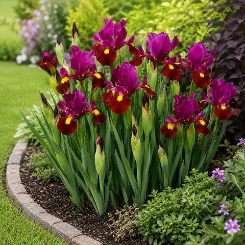 Iris Hollandica Red Ember - for Sale Iris Hollandica Red Ember