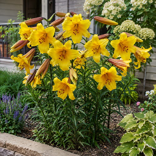 Lilie (Lilium) Golden Splendor - for Sale Lilie (Lilium) Golden Splendor