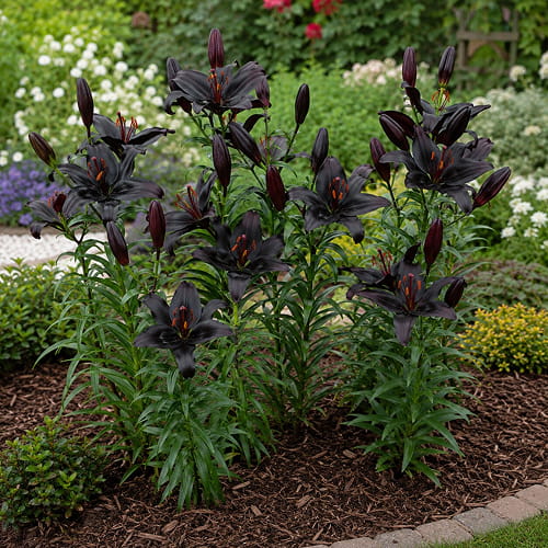 Lily (Lilium) Nightrider - for Sale Lily (Lilium) Nightrider