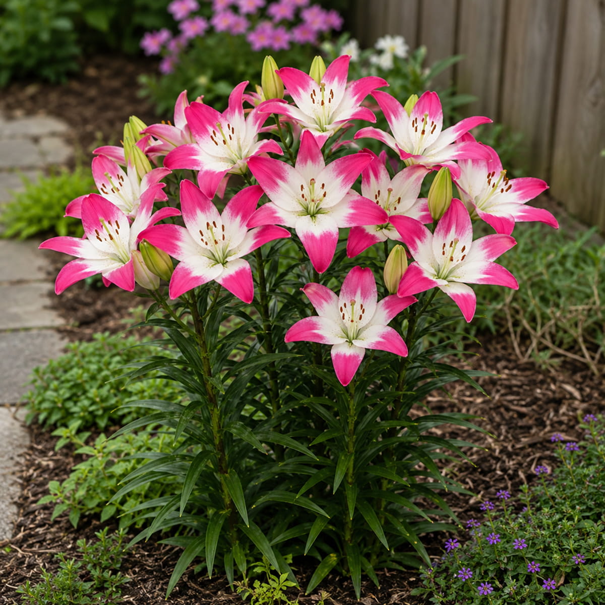Lily (Lilium) Lollypop - for Sale Lily (Lilium) Lollypop