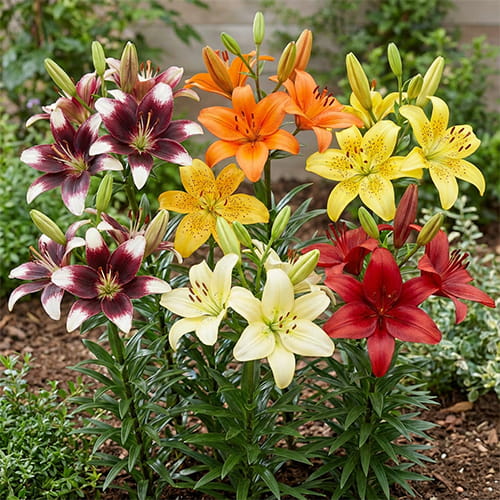 Lily (Lilium) Budget Collection - for Sale Lily (Lilium) Budget Collection