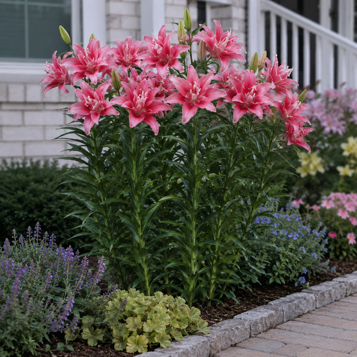 Lilie (Lilium) Double Lady - for Sale Lilie (Lilium) Double Lady