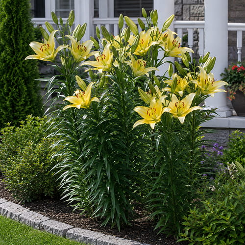Lilja (Lilium) Gold Party - for Sale Lilja (Lilium) Gold Party