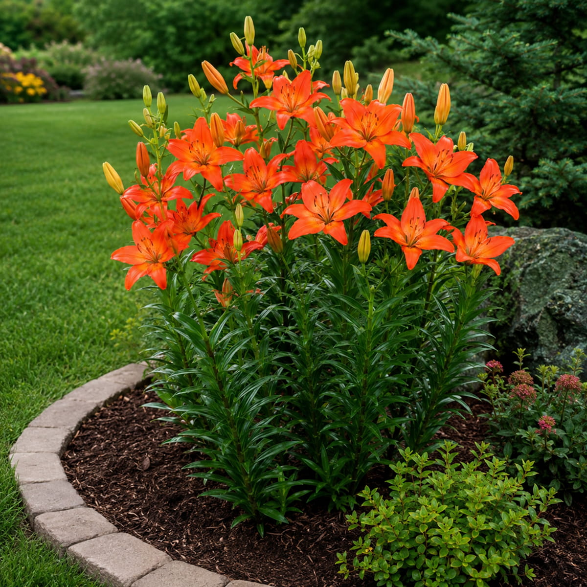 Lily (Lilium) Mandarin Star - for Sale Lily (Lilium) Mandarin Star