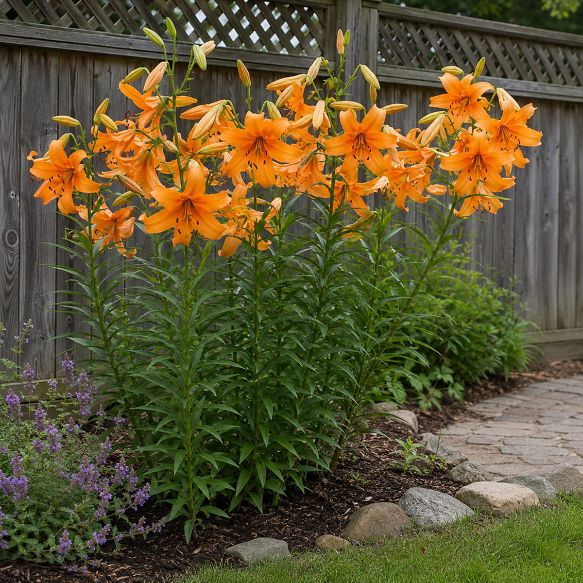 Lirio (Lilium) Orange Space - for Sale Lirio (Lilium) Orange Space