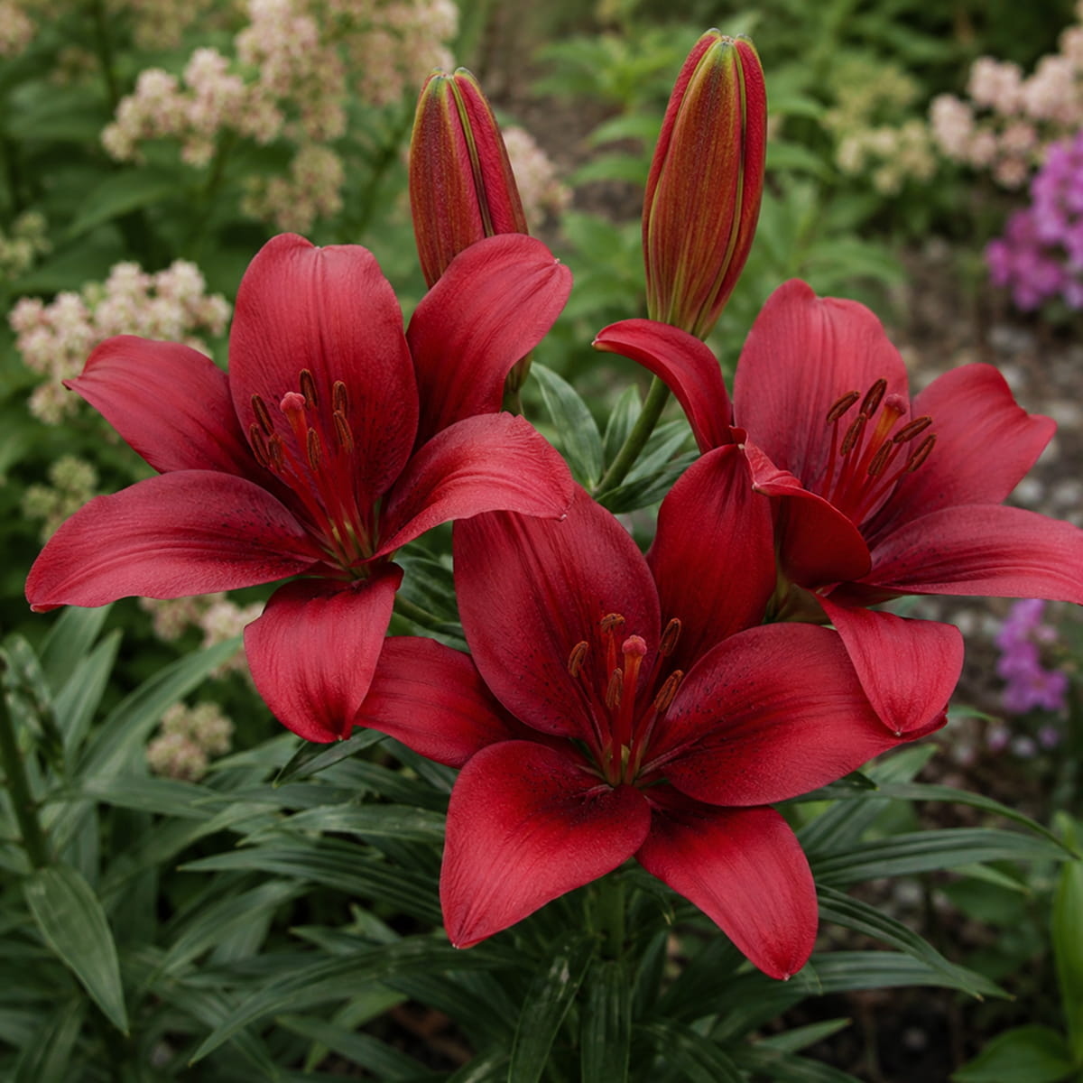 Lily (Lilium) Rapid Red - for Sale Lily (Lilium) Rapid Red