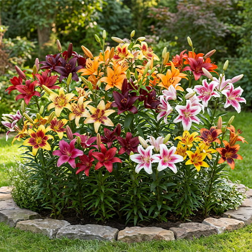 Lily (Lilium) Spring Dream Collection - for Sale Lily (Lilium) Spring Dream Collection