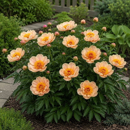Peony Apricot Queen (Herbaceous) - for Sale Peony Apricot Queen (Herbaceous)