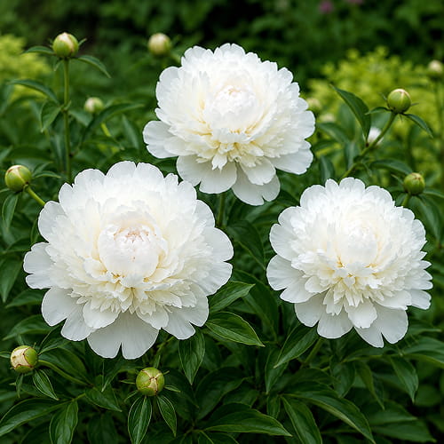 Peony Duchesse de Nemours Selectie (Herbaceous) - for Sale Peony Duchesse de Nemours Selectie (Herbaceous)
