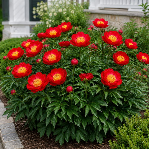 Peony Otto Froebel (Herbaceous) - for Sale Peony Otto Froebel (Herbaceous)