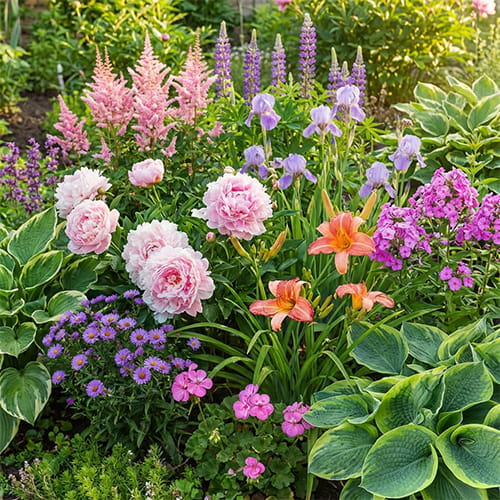 Perennial Garden Multi-Colour Collection - for Sale Perennial Garden Multi-Colour Collection