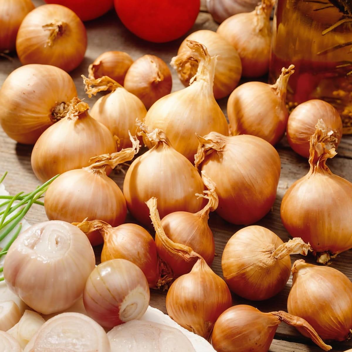 Planting Onions Stuttgarter Riesen - for Sale Planting Onions Stuttgarter Riesen