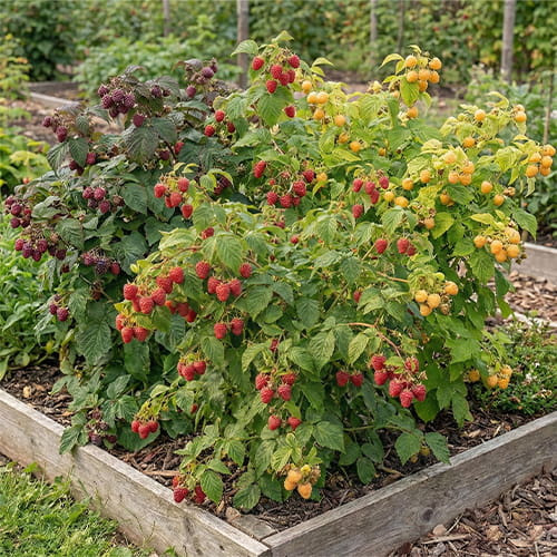 Rasberry Collection (3 bare-root plants) - for Sale Rasberry Collection (3 bare-root plants)