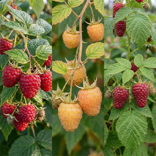 Rasberry Everbearing Collection (3 bare-root plants) - for Sale Rasberry Everbearing Collection (3 bare-root plants)