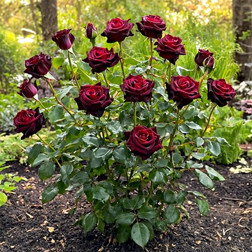 Rose Black Baccara - for Sale Rose Black Baccara
