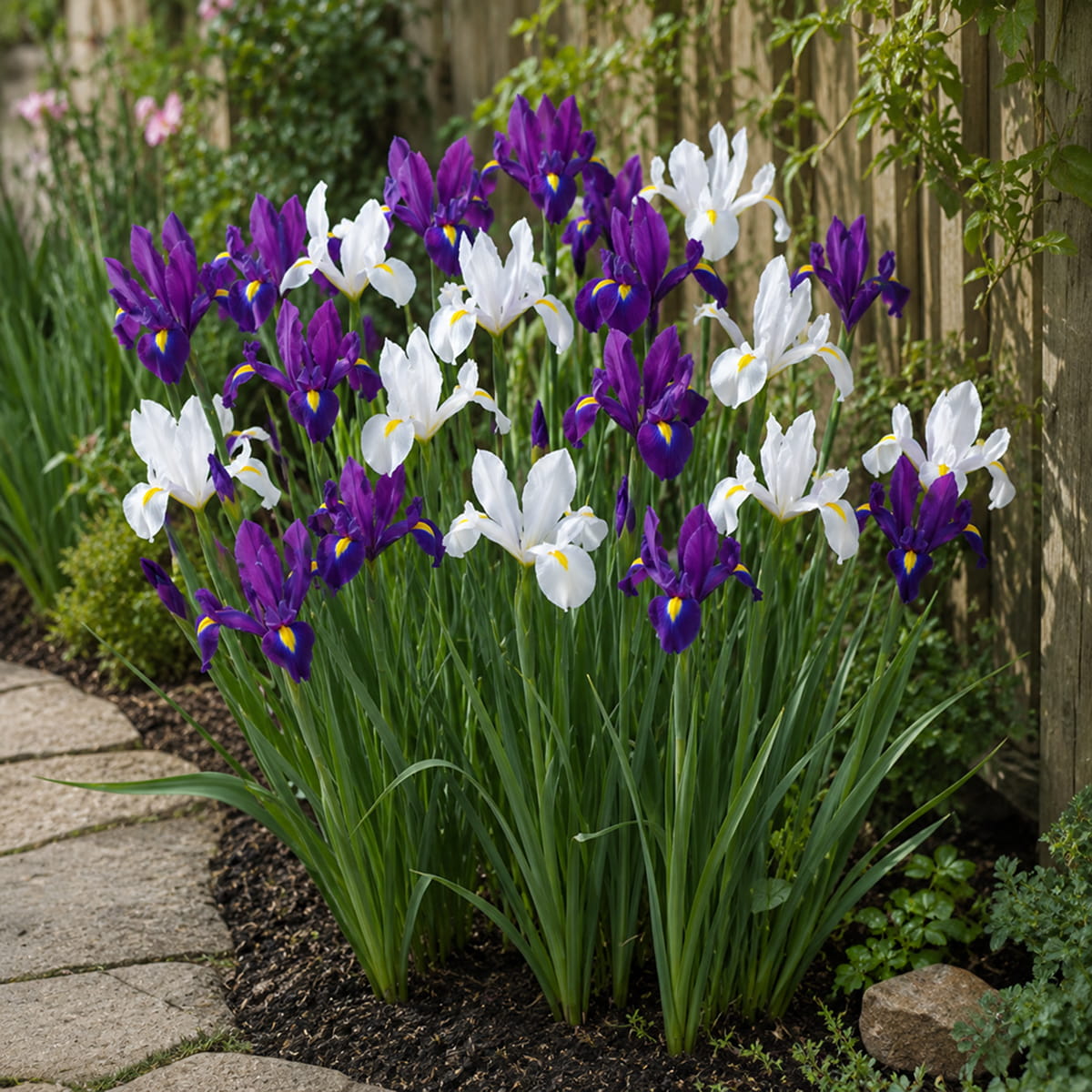 Iris hollandica Purple Lavender Collection - for Sale Iris hollandica Purple Lavender Collection