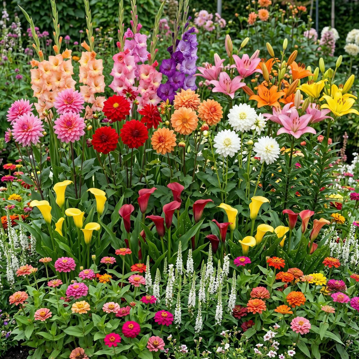 Summer Flower Bulbs Budget Border Collection (50 bulbs) - for Sale Summer Flower Bulbs Budget Border Collection (50 bulbs)