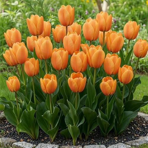 Tulip Orange Lion - for Sale Tulip Orange Lion