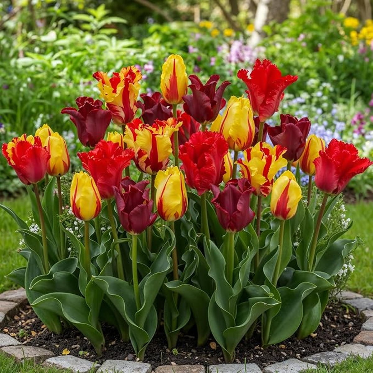 Tulips Red-Orange-Yellow Collection - for Sale Tulips Red-Orange-Yellow Collection